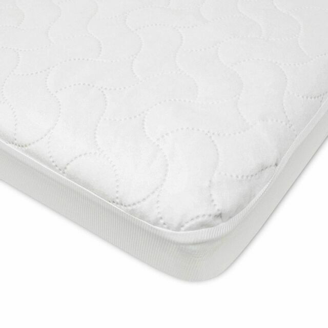American Baby Company White Mattress Waterproof Quilted  Pad Cover