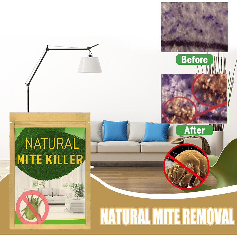 Natural Mite Killer Mite Remover Home Bed Pillow Sheet Harmless Plant Cleaner