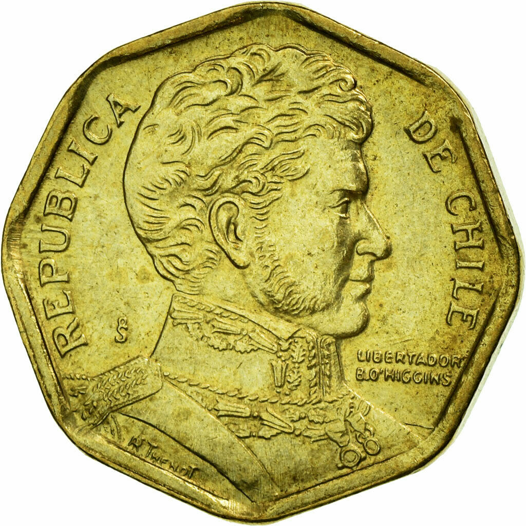 [#448148] Coin, Chile, 5 Pesos, 2008, Santiago, Ef(40-45), Aluminum-bronze