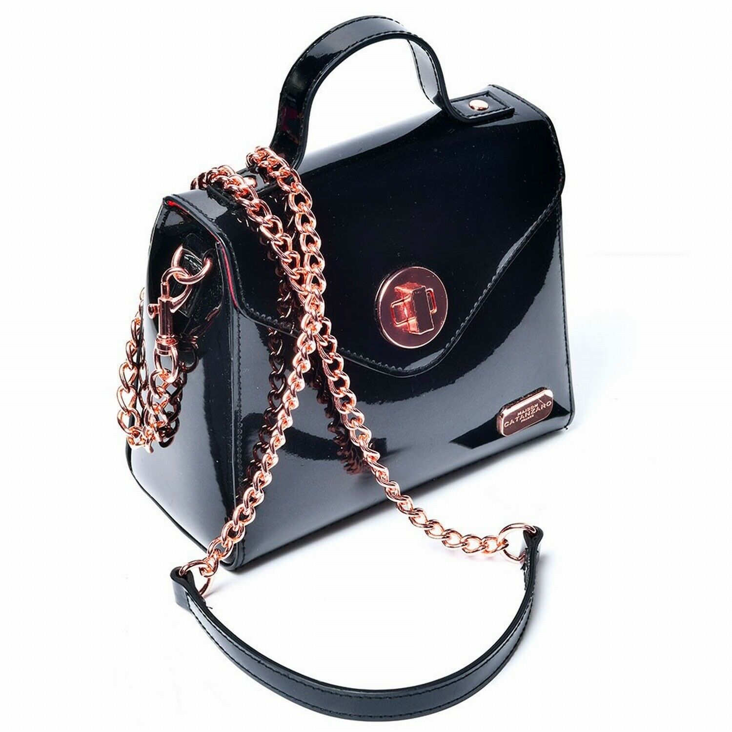 Patrice Catanzaro, By Night, Sac Hand Shoulder Strap Chain And Vinyl Removable