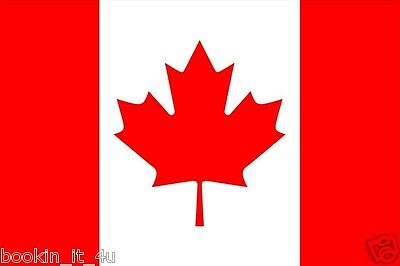 Canada / Canadian  Vinyl Flag Decal - Sticker    10-sizes